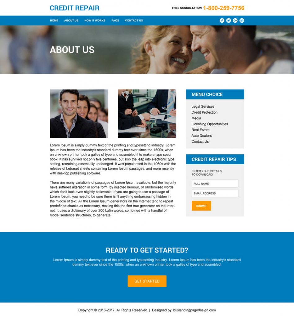 Credit repair website templates to create your credit repair website