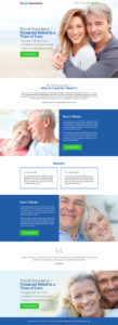 Burial Insurance For Financial Relief Landing Page