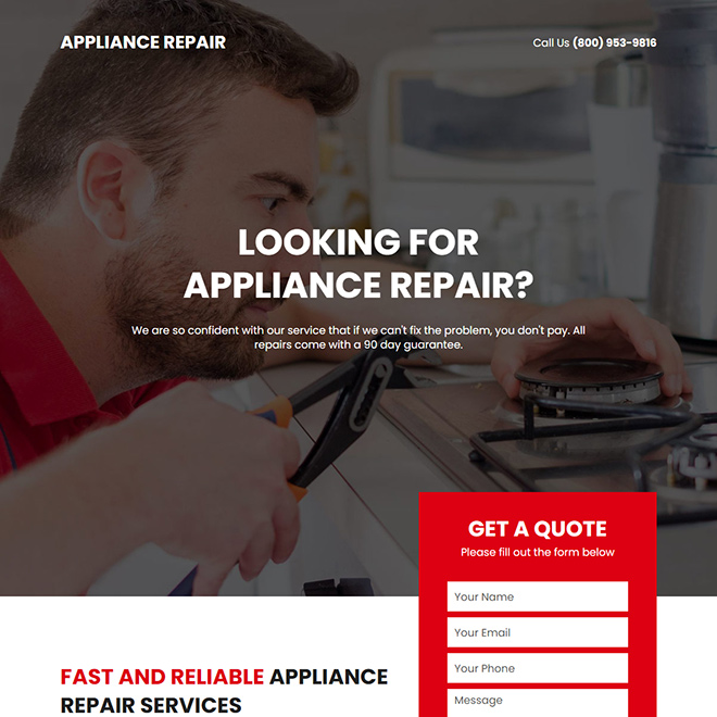 Appliance repair, service, Baltimore, MD