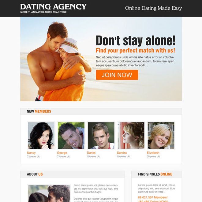 dating agency website