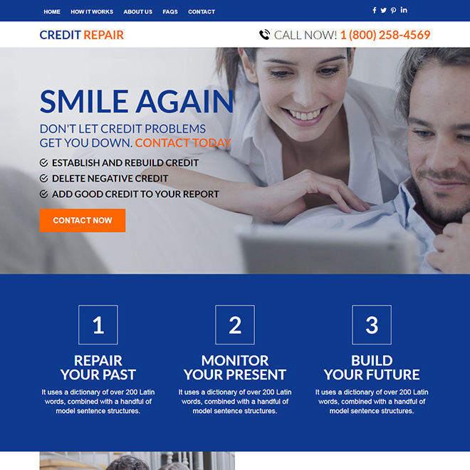 Credit Repair Website Templates
