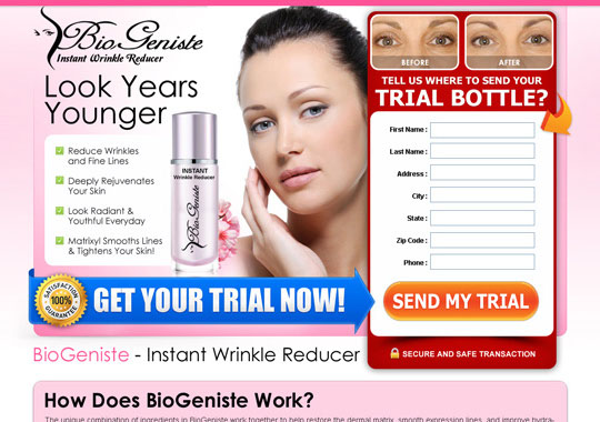 instant wrinkle reducer trial  example
