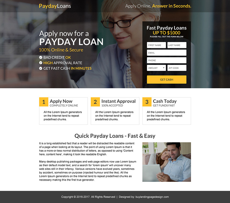 all of the following are reasons to avoid payday loans, except