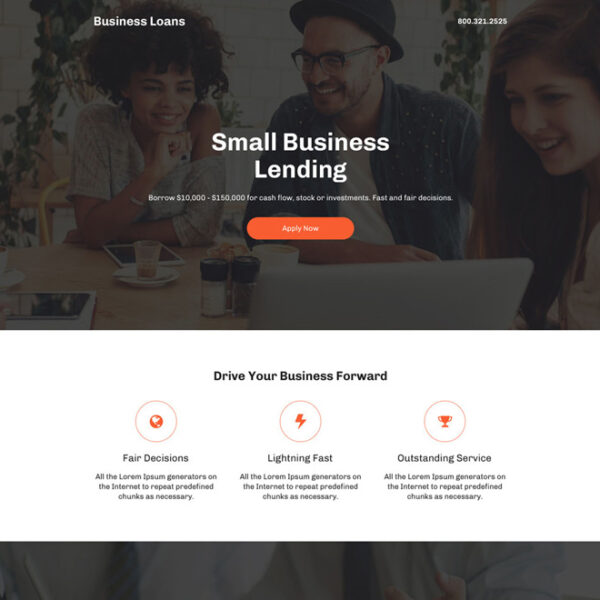 business-loan-call-to-action-responsive-landing-page-design-12-th Business Loan LP